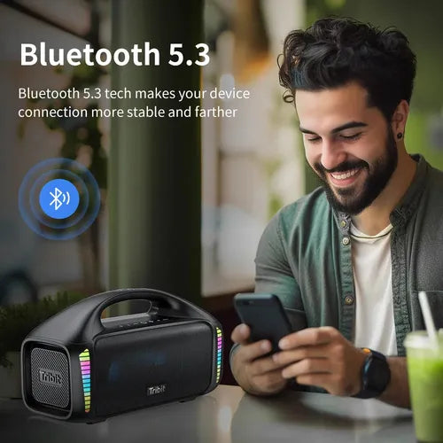 Altavoz Bluetooth Tribit StormBox Blast 200W: 55% de DESCUENTO + Envío Gratis – ¡SOLO HOY!