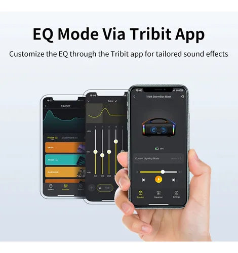 Altavoz Bluetooth Tribit StormBox Blast 200W: 55% de DESCUENTO + Envío Gratis – ¡SOLO HOY!